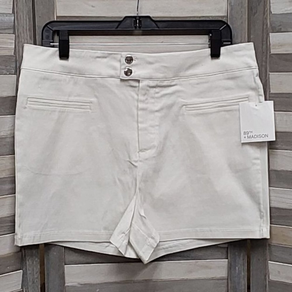 Luxe Stretch Millennium Casual Shorts | 89th + Madison | 8